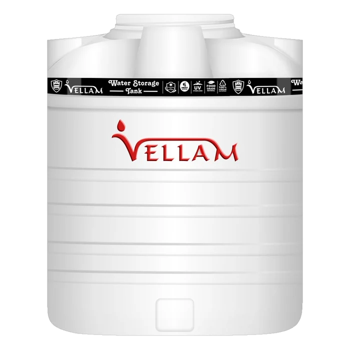 Vellam white water tank